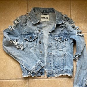 Carmar distressed denim jacket